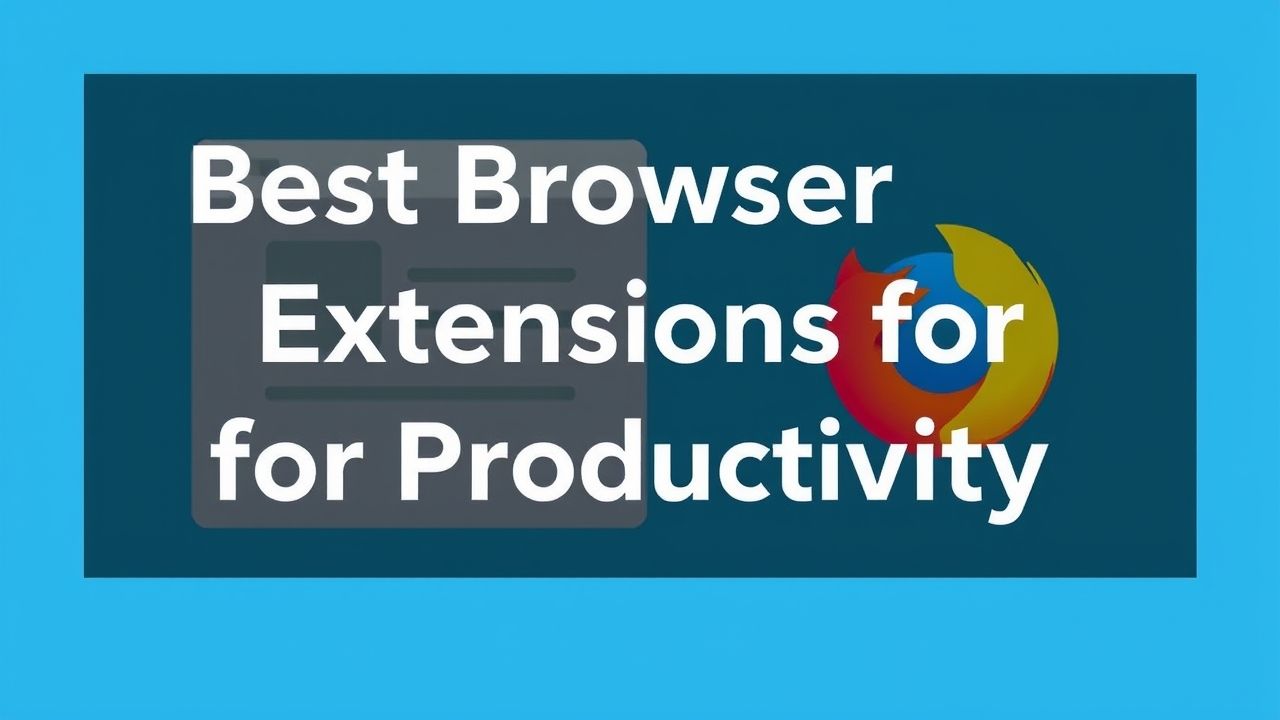 Las Mejores Extensiones de Navegador para Aumentar tu Productividad