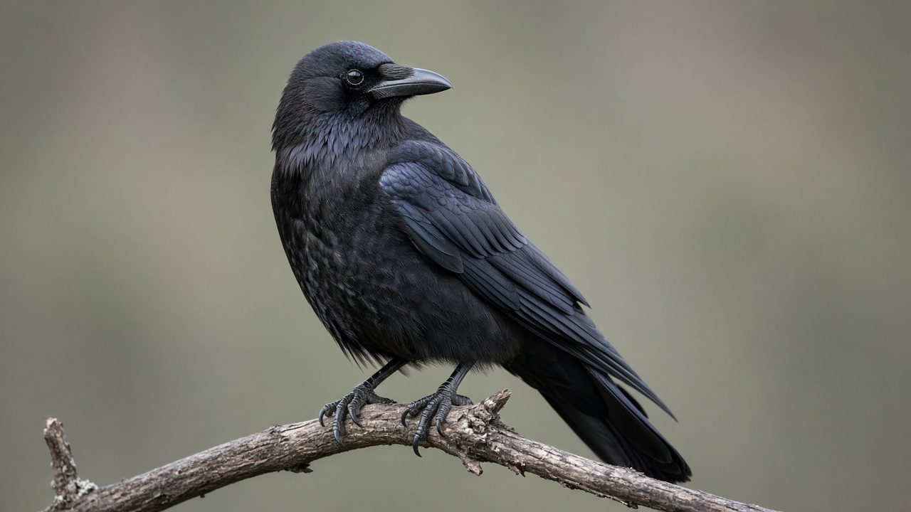 Los cuervos deciden el doble de rápido que humanos y monos, según un estudio en Science